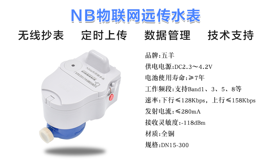 NB物联网水表参数